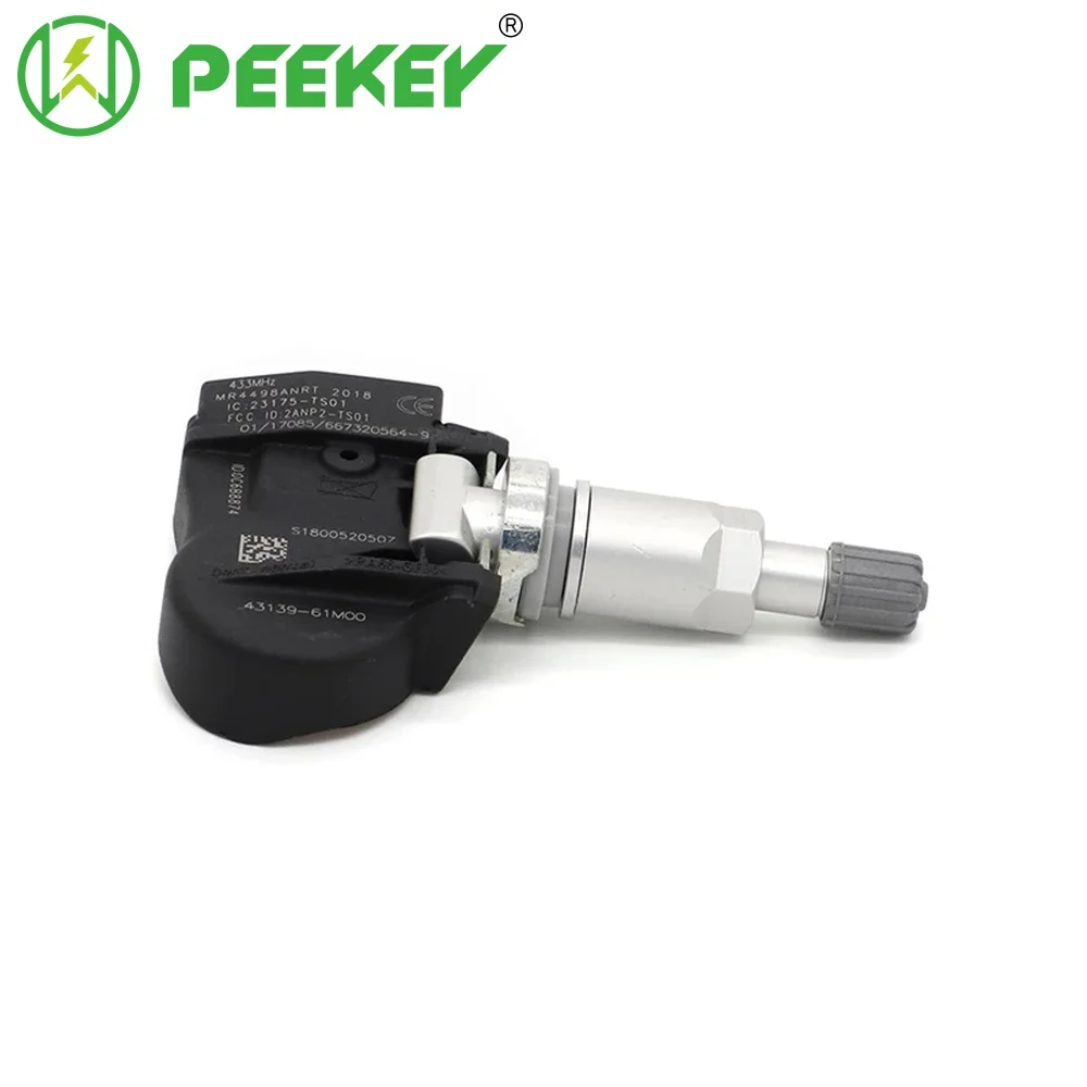 

PEEKEY 43139-61M00 Tire Pressure Monitoring Sensor TPMS For Suzuki Jimmy Vitara Alto Splash Grand Vitara Carry Van 4313061M00