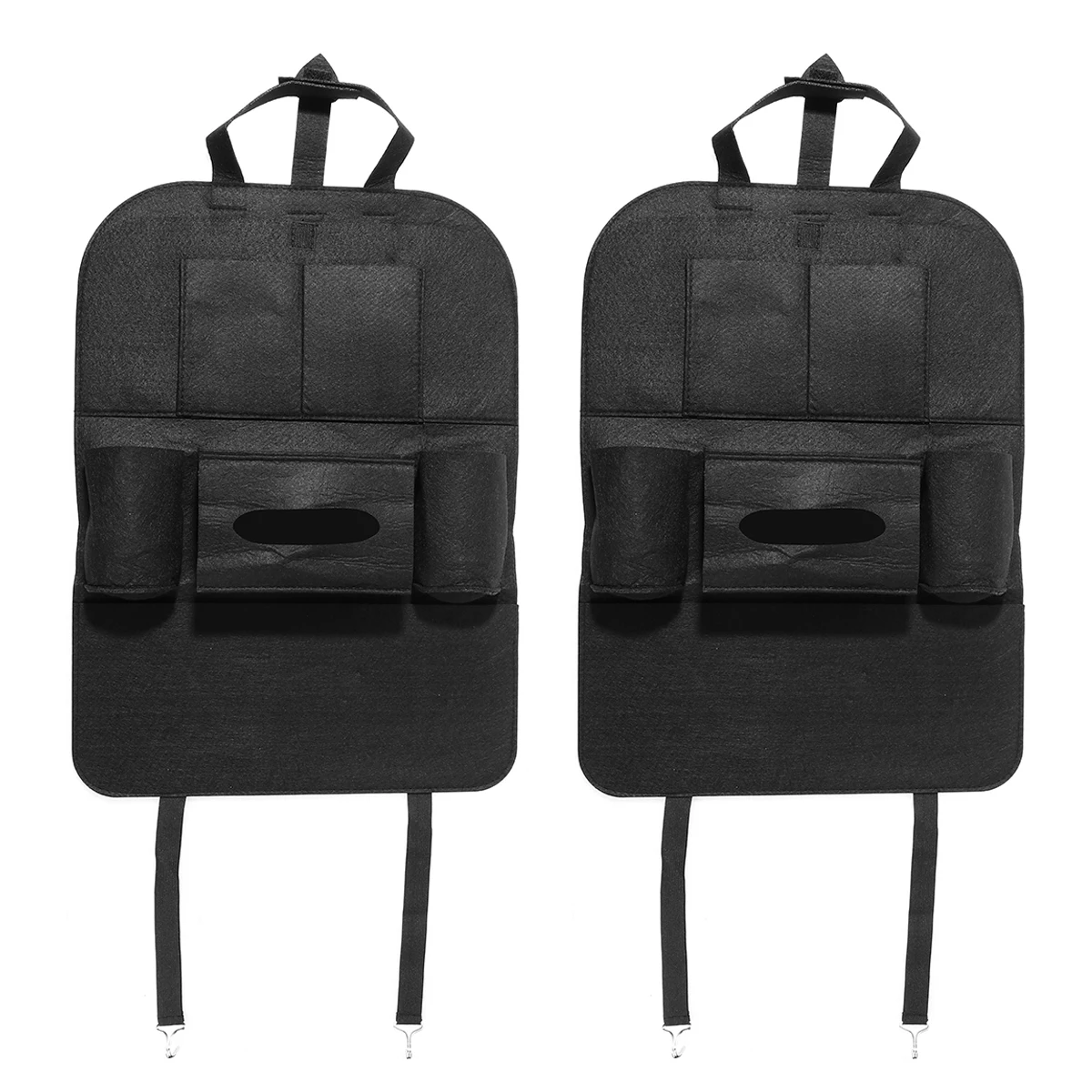 2 шт. автомобильный ящик для хранения сумка на заднее сиденье органайзер