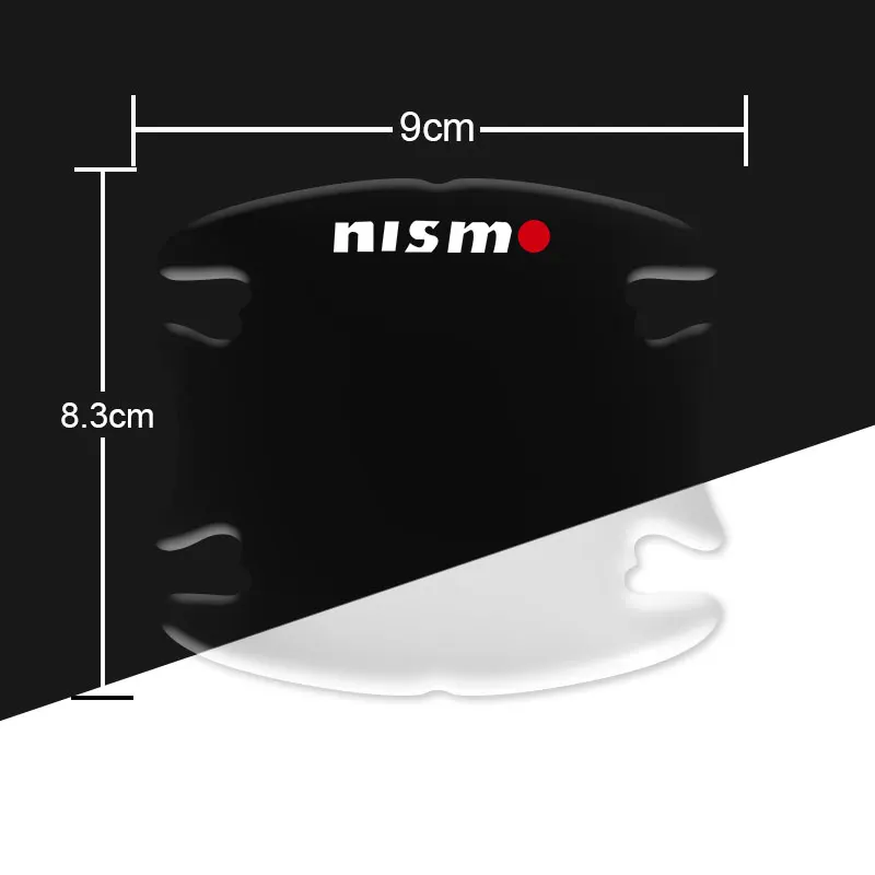 4 шт. прозрачная защитная наклейка на дверь автомобиля | Автомобили и мотоциклы