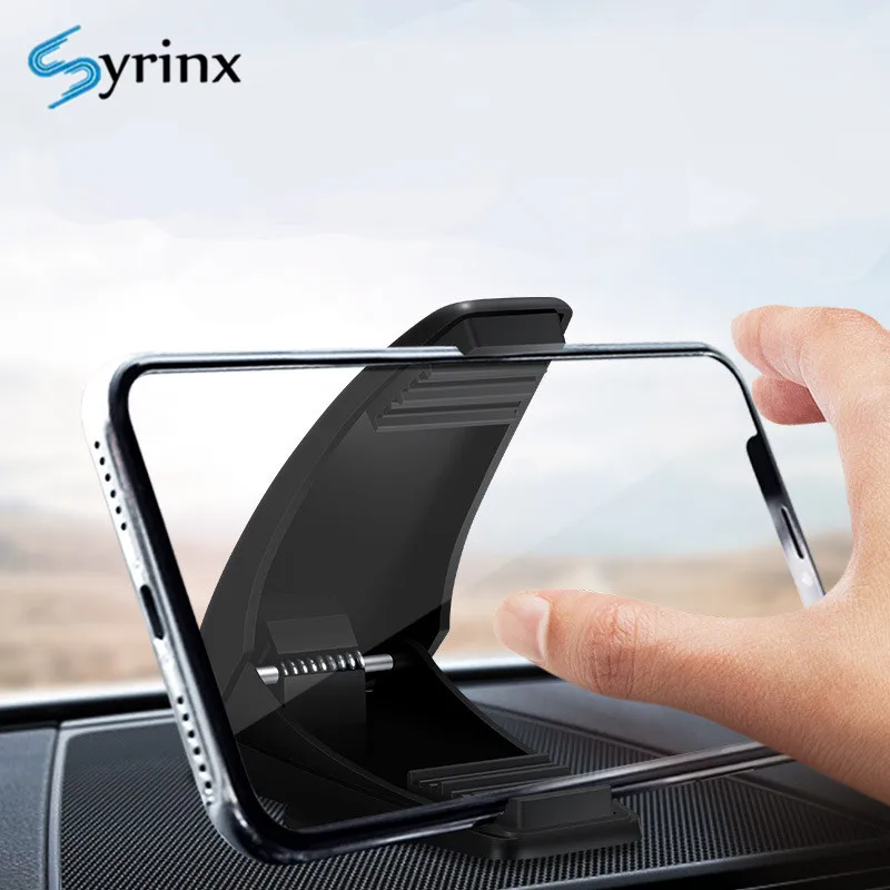 Фото Автомобильный держатель для телефона Syrinx универсальный моющийся сотового с Автомобильный держатель для телефона Syrinx универсальный моющийся сотового с
