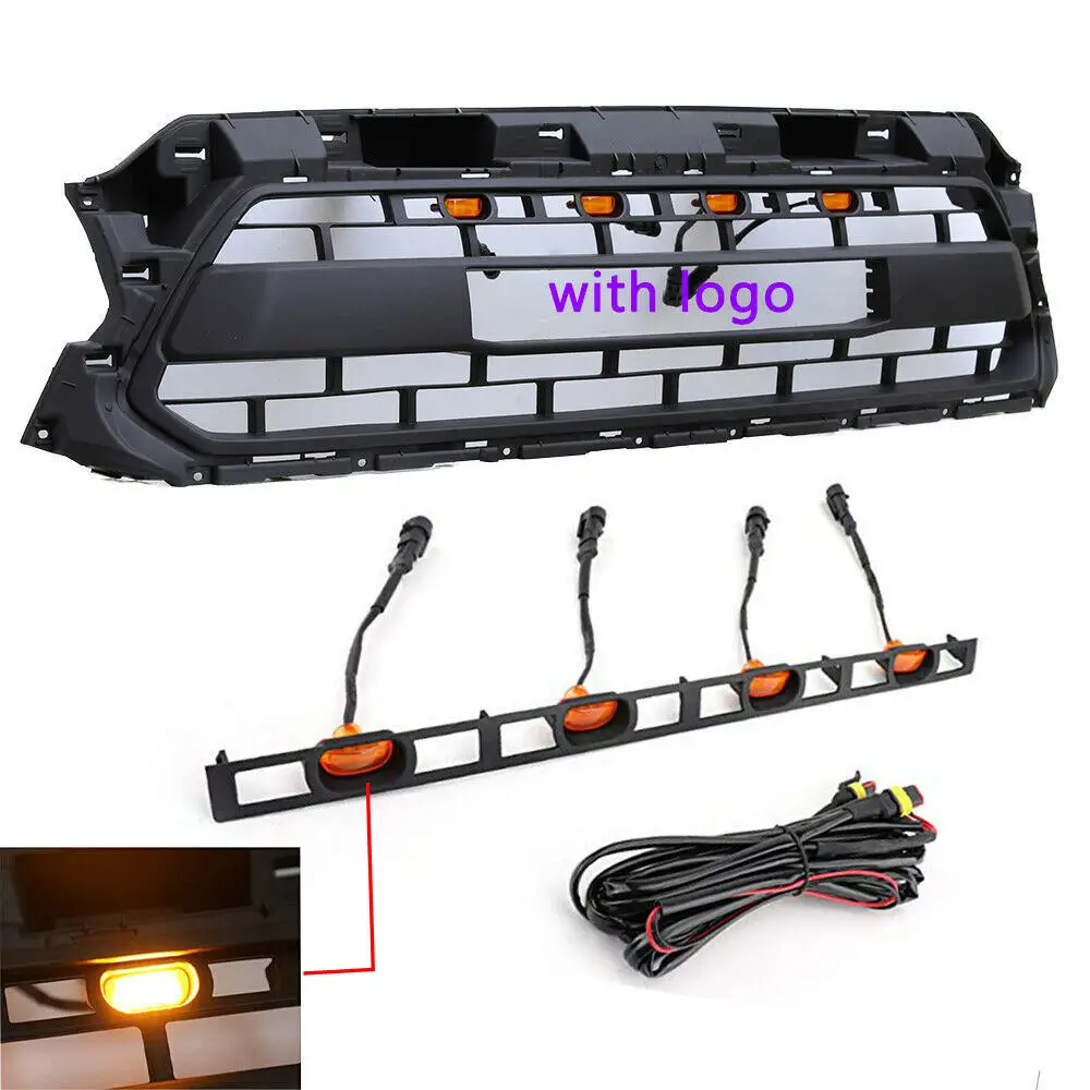 

ABS Plastic Front Grille for 2012-2015 Toyota Tacoma Trd PRO Car Front Grille Better Airflow and Cooling for Engine Nacelle