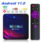 ТВ-приставка H96 Max с поддержкой Android 11,0, 4K, Dual Wifi, BT