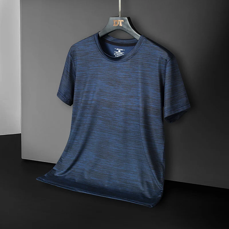 

O-Neck Men Casual T-Shirt Short Sleeve Soft Friendly-Skin Male Tees Spring Summer Daily Fashion Clothing