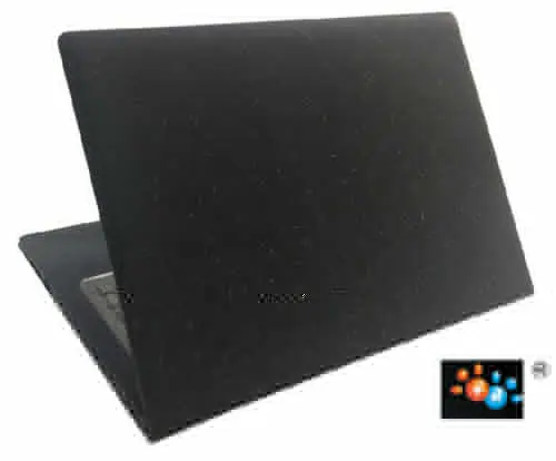 Black Glitter Наклейка для ноутбука наклейка из углеродного волокна Защитная крышка для MSI GL75 9sdk 17,3" - Цвет: Black Glitter