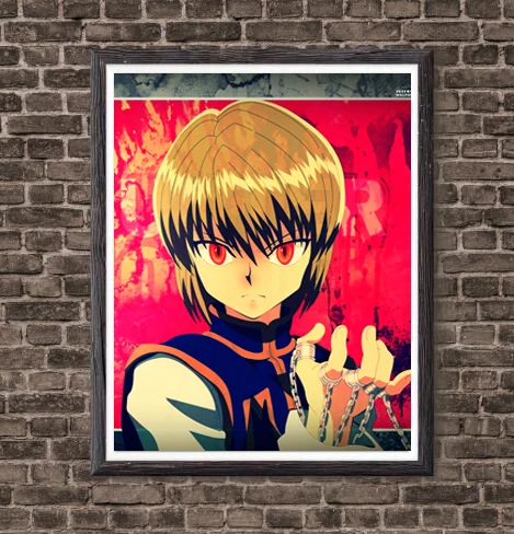Набор из 8 аниме постеров Hunter X Killua Gon Meruem цифровые художественные принты на холсте