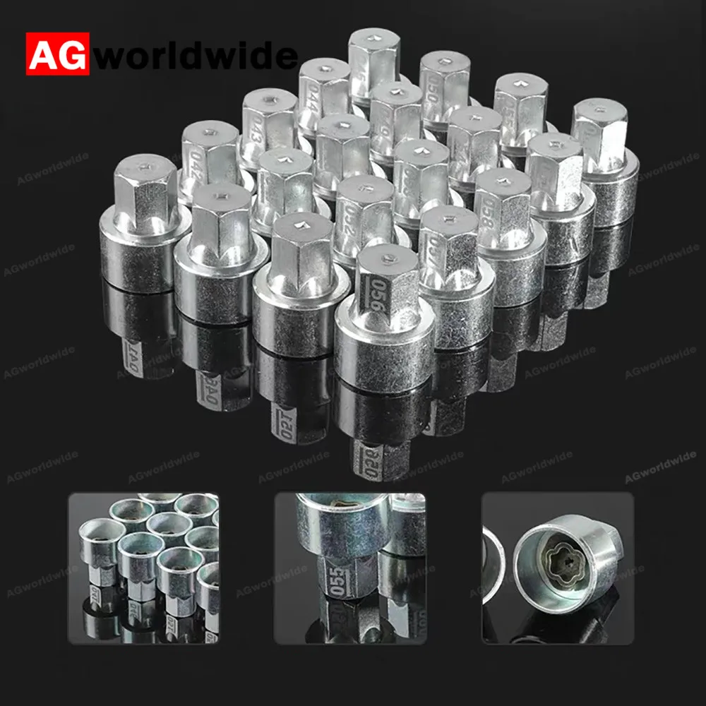 1 шт. #041 - #060 Противоугонная гайка для болтов и фиксаторов BMW 3 5 6 7 серии Mini X1 X2 X3 X4 X5 X6