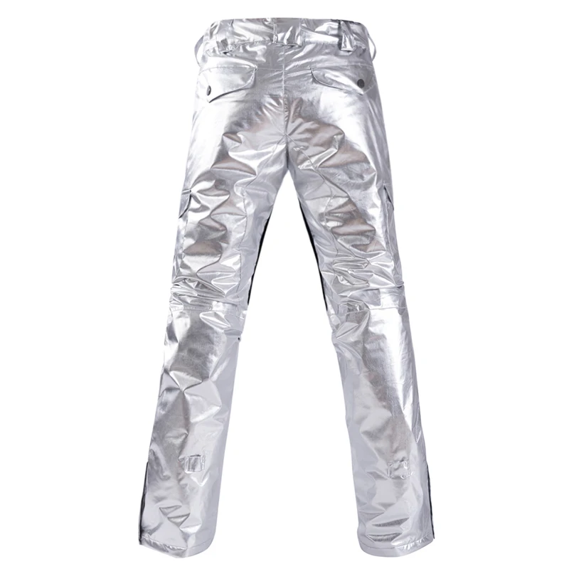 Лыжные брюки для женщин и мужчин профессиональные лыжные теплые ветрозащитные