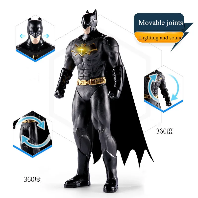 Женская модель Бэтмен Супермен светящийся зеленый фонарь игрушка подарок на