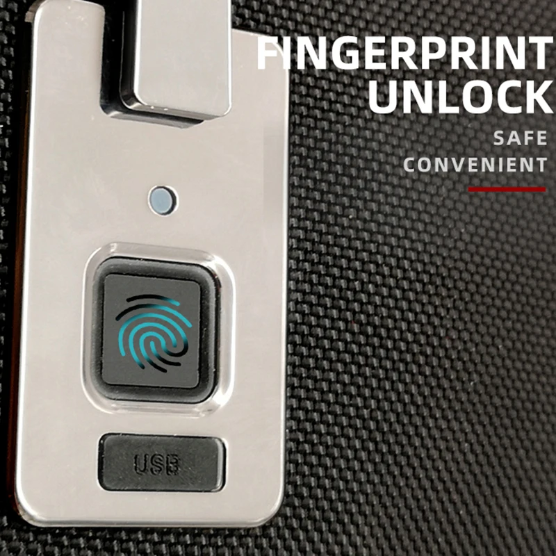 Умный датчик полупроводниковый замок рюкзака разблокировки отпечатков пальцев