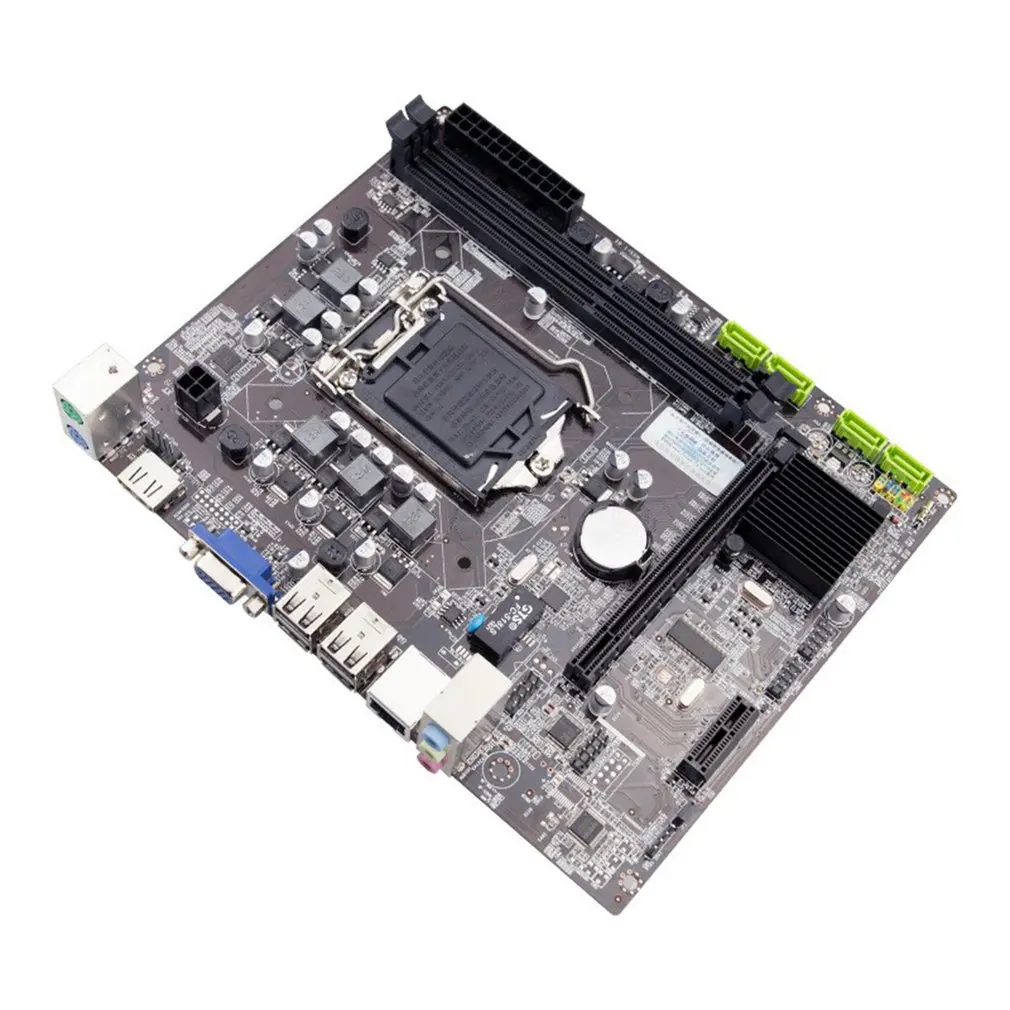 Computer Motherboards H55 Desktop 1156 Pin With Integrated Display DDR3 Memory High Speed Droshipping~ | Инструменты