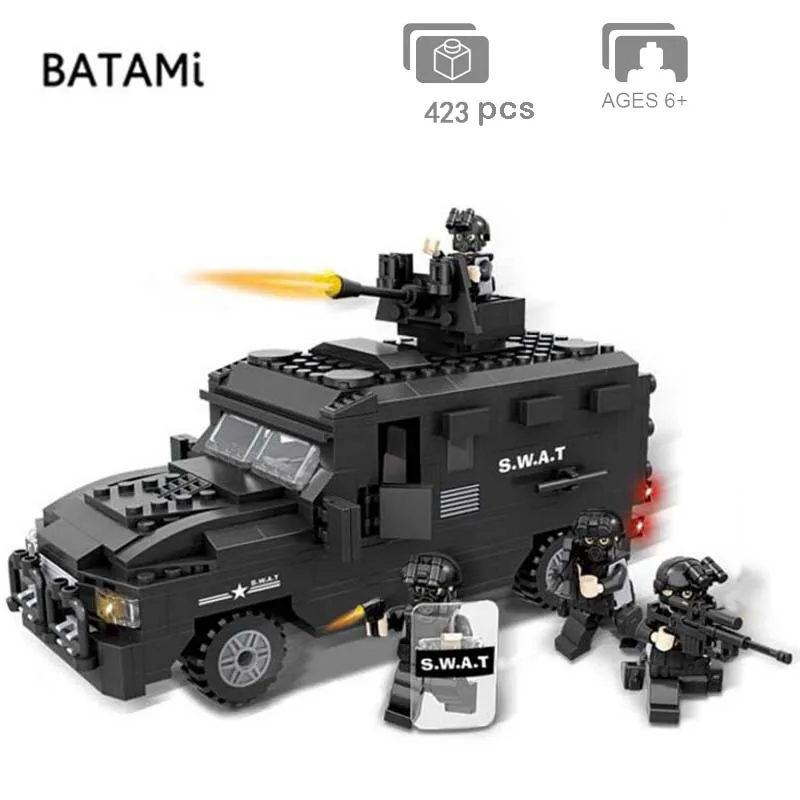 Наборы для моделирования совместимые с городским полетом патруль лодка Джип