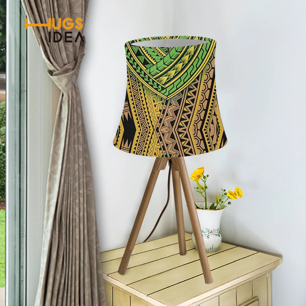 

Самоанская в африканском стиле этническим принтом светильник ing аксессуары для игры в Настольный настенный светильник люстра с абажуром пр...