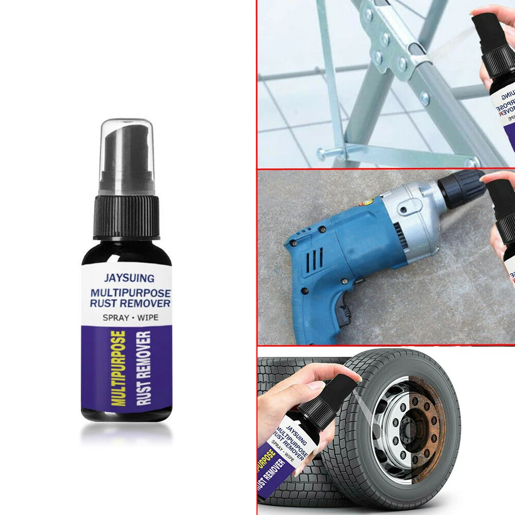 Rust Inhibitor Remover Derusting Spray Car Maintenance Cleaning 30ML Metal Surface Chrome Paint Clean Anti-rust lubricant | Автомобили и