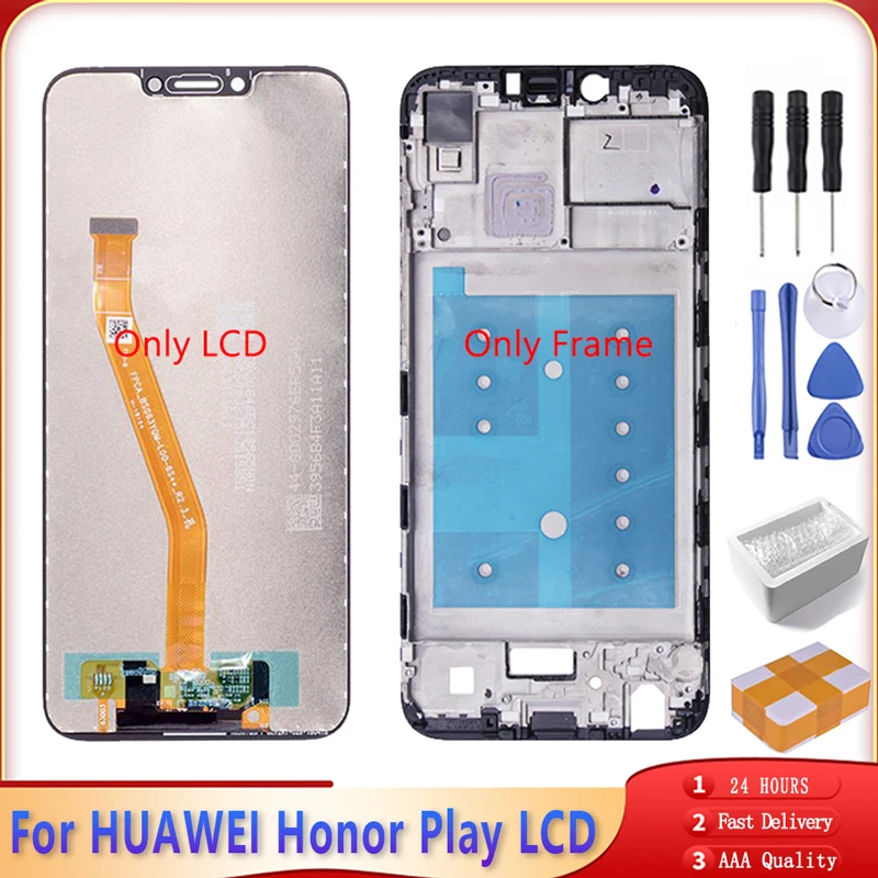 Модуль дисплея 6 3 дюйма для Huawei Honor Play COR L29 ЖК дисплей с сенсорным экраном и