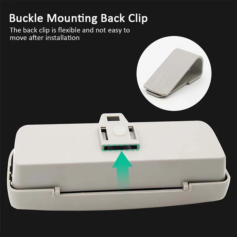 Автомобильная коробка для очков автомобильная Солнцезащитная доска зажим