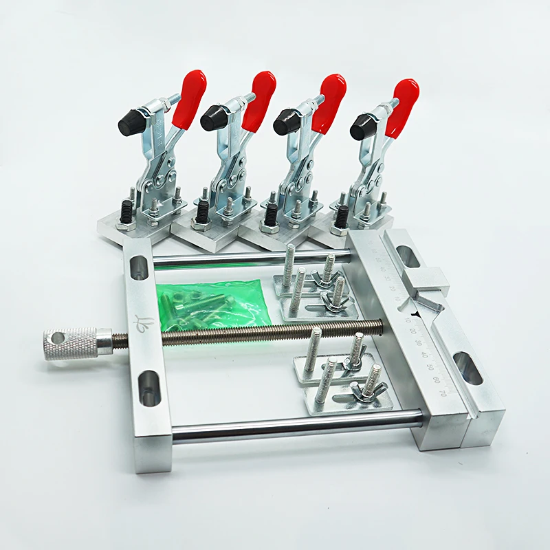 

Aluminium alloy Flat tongs Vice Work Table Metal Clamp Engraver Fastening Platen Router Fixture CNC Woodwork