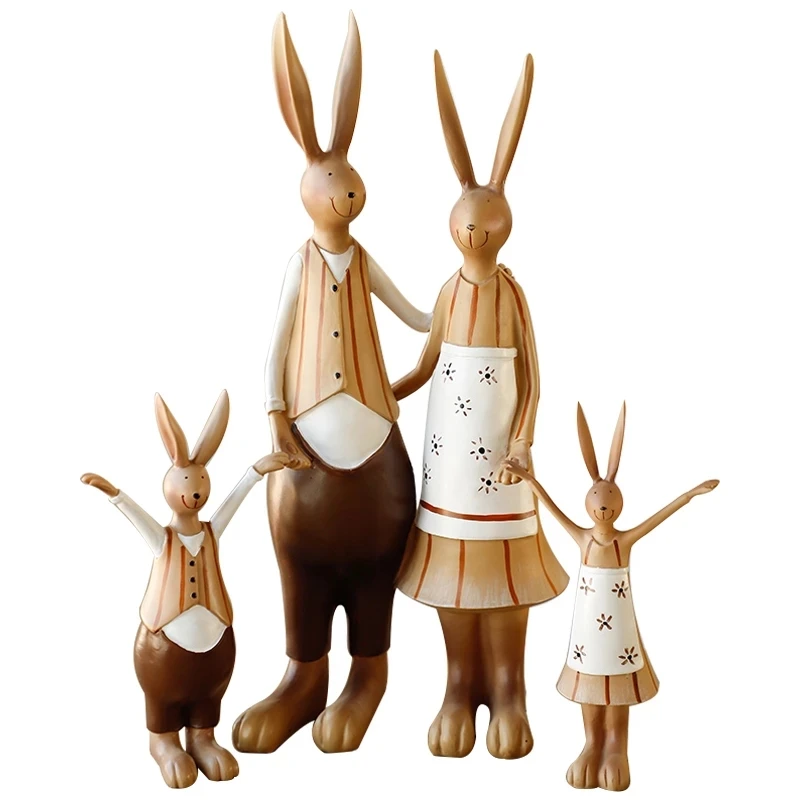 

Craft Resin Figurine Gift Desk Cute Creative Simple Living Room Figurine Office Accessories Dekoration Home Decoration DF50BJ