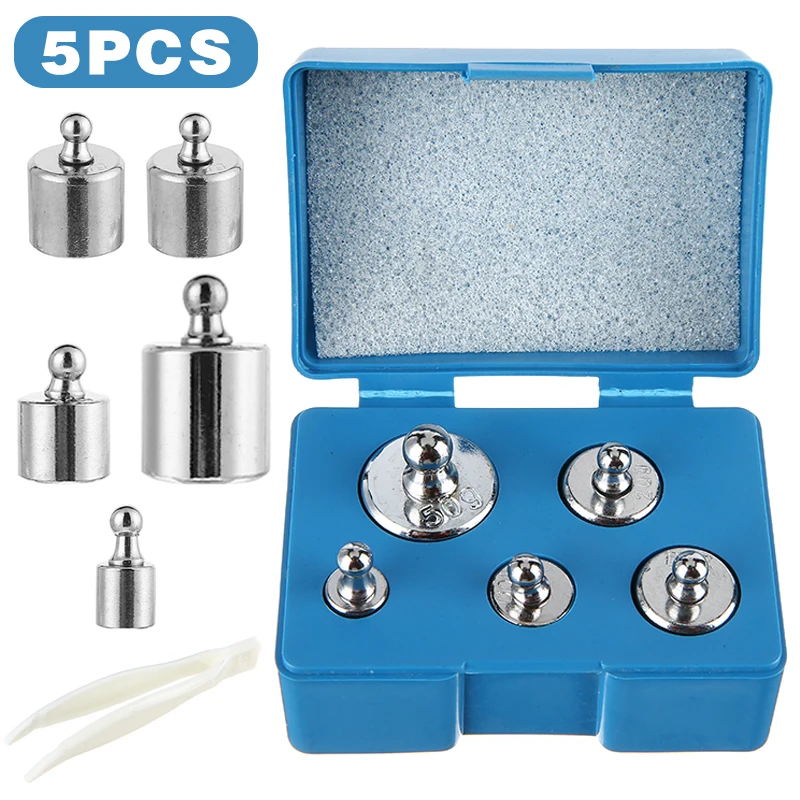 Precision Calibration Weight Digital Scale Set Kit with Tweezers For Tools | Инструменты
