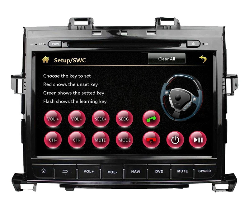 9-дюймовый автомобильный DVD-плеер с GPS-навигацией BTTV USB SD, аудио-радио, стерео, автомобильное мультимедийное головное устройство для TOYOTA Alphard ... (art.: 3920b2d8f71eb) - 3920b2d8f71eb