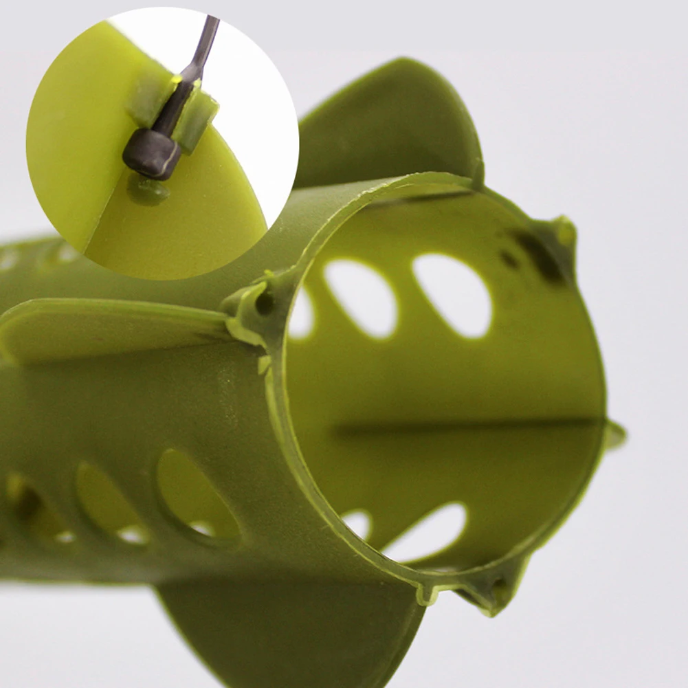 Контейнер поплавок для блесны с длинным забросом держатель бомбы снасть