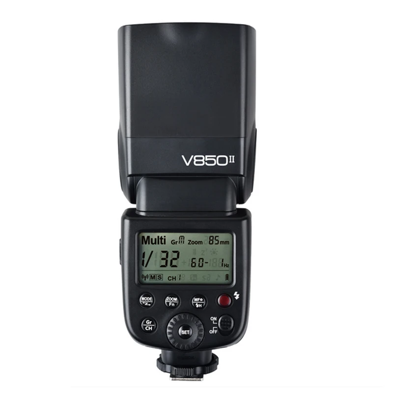 Вспышка Godox V850II GN60 2 4G беспроводная X с литий-ионным аккумулятором светильник для