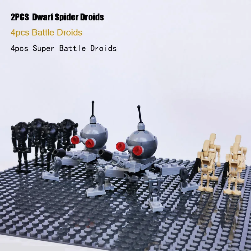 Новый Разрушитель Droid Spider Imperial At St AT клон Walker SW441 Droideka битва мини детский