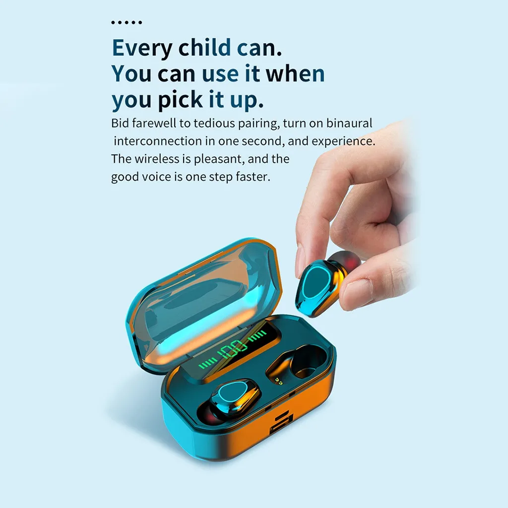 Bluetooth 5 0 гарнитура TWS беспроводные наушники мини стерео 2020|Наушники и гарнитуры| |