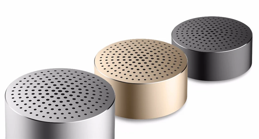 Xiaomi Bluetooth динамик беспроводной Aux-in громкой связи динамик вызов портативный Bluetooth 4,0 алюминиевый стерео MP3 музыкальный плеер