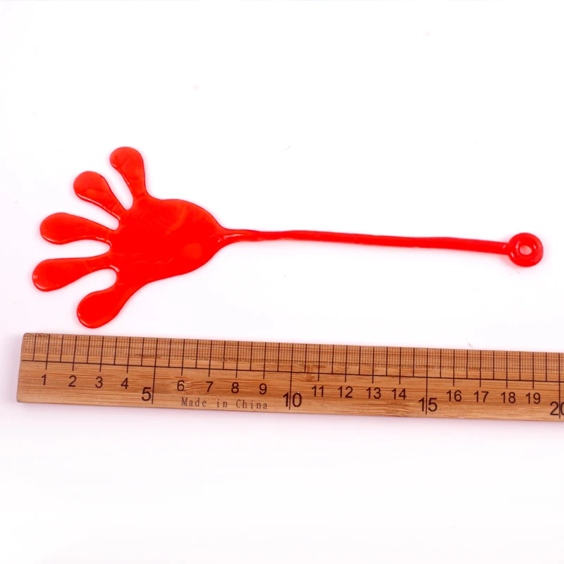 Дети 5 шт дети весело липкие ладони рук эластичный липкий пощечину ладонь Игрушка