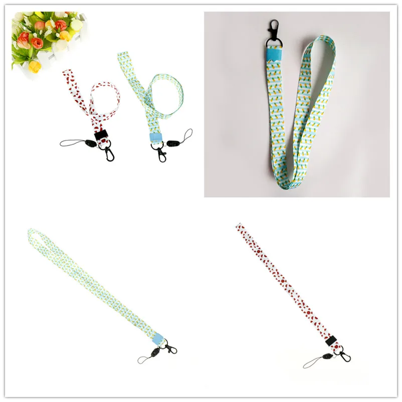 2020 Арбузные фруктовые ремешки для мобильных телефонов шейные удостоверения