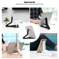 foldable tablet stand pad support adjustable desktop mount for ipad iphone samsung phone holdertripod table desk bracket