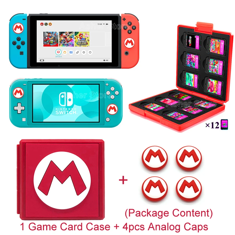 Чехол для игровой карты Nintendo doswitch 12 в 1 жесткий защитный чехол ящик хранения игр