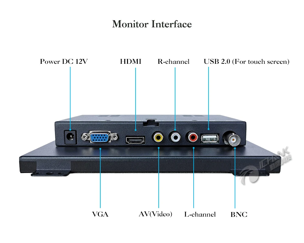 ZK080TC-UDD2/8 дюймов 1024x768 USB HDMI металлический чехол Быстрая установка драйвер монитора емкостный сенсорный ЖК-экран монитор