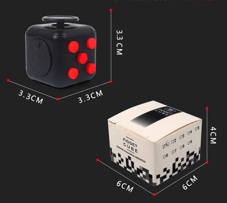 

High Quality Decompression Toy Children And Adult Cube Toys Relieve Stress And Anxiety Toys Fun Antistress For Hands Toys