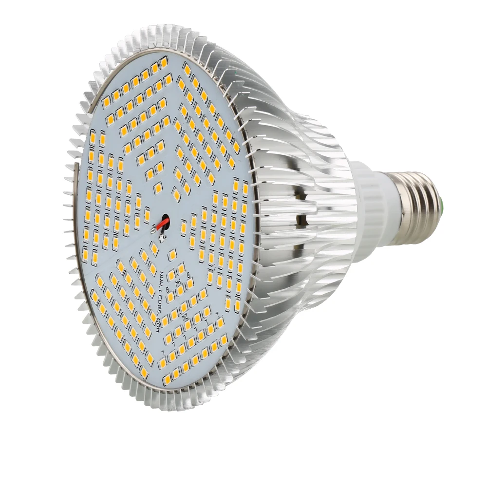 120 Вт Светодиодный светильник для выращивания полный спектр теплый белый