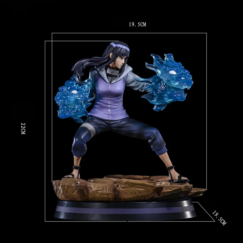 Экшн фигурка Наруто гиуга Хината 23 см сменная рука голова льва ПВХ Коллекционная