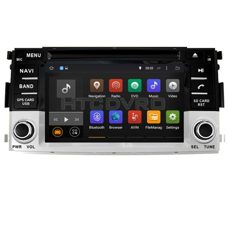 YMODVHT 6 2 дюйма 4G Восьмиядерный Android 9 0 7 1 автомобильный dvd плеер для Toyota Rush 2006 GPS авто