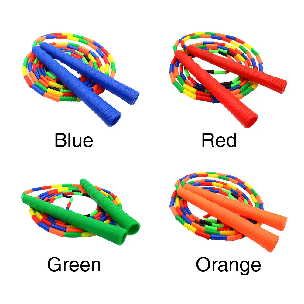 280 см регулируемая спортивная Нескользящая Сегментированная Скакалка для