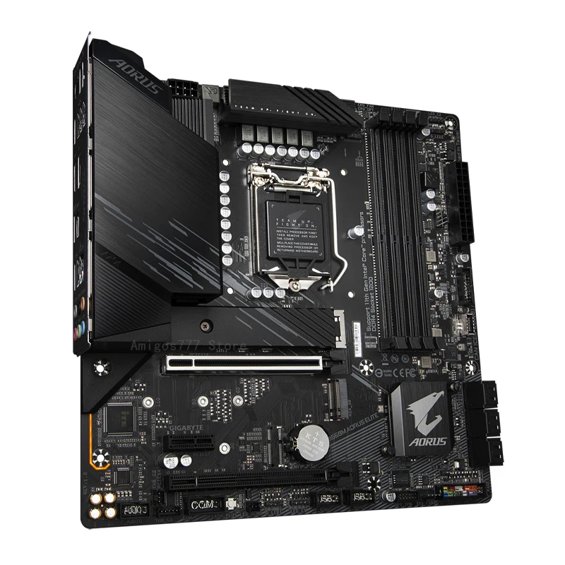 Billig LGA 1200 Gigabyte B560M AORUS ELITE Motherbaord Gaming ATX Unterstützung 10th/11th Gen CPU DDR4 128GB PCI-E 4,0 M.2 B560 Placa-Mãe Neue