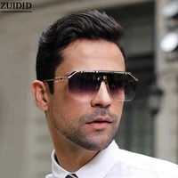 2022 the new sunglasses for men fashion rimless sunglasses vintage square glasses luxury oculos de sol masculino zonnebril heren