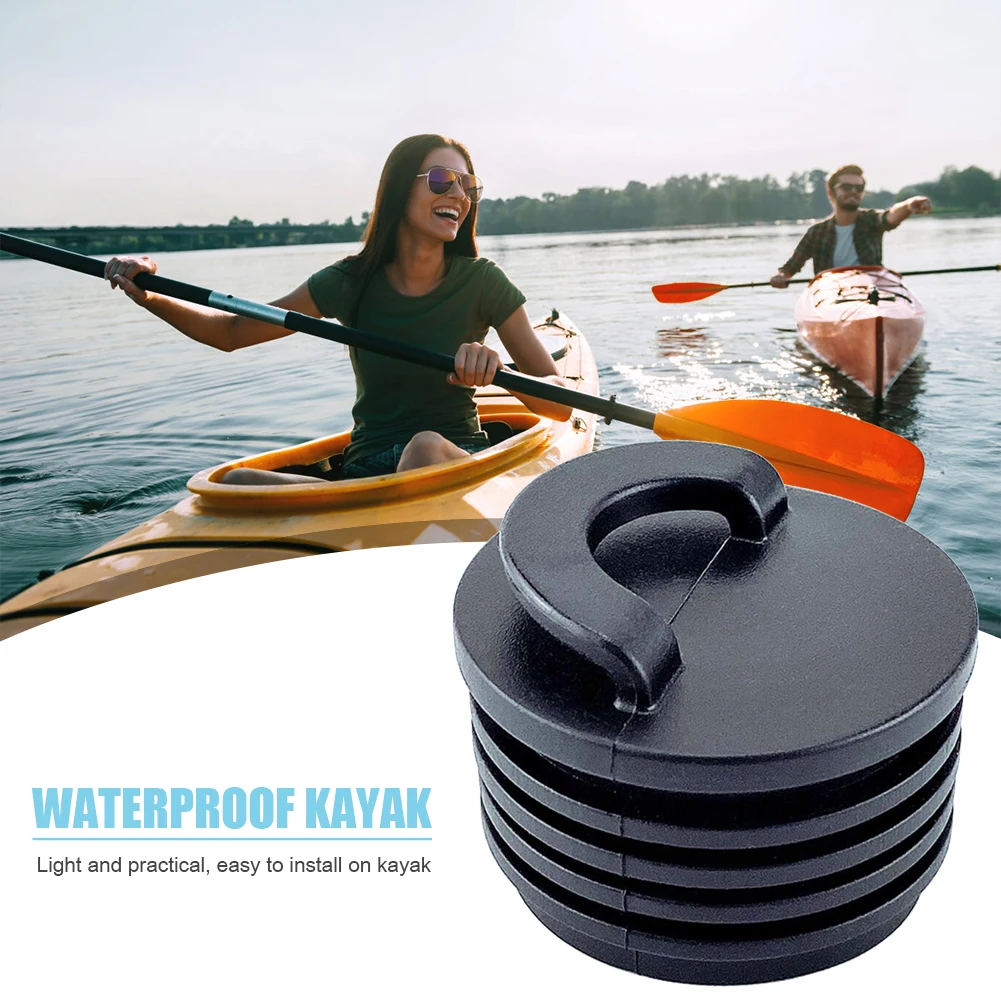 

Rubber Waterproof Plug Marine Boat Scupper Stopper Portable Kayak Canoe Outdoor for Outdoor Watering Playing Supply