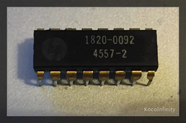 Б/у импортируется из K155ID1 74141 HP1820-0092 лампа накаливания Драйвер часов IC чип