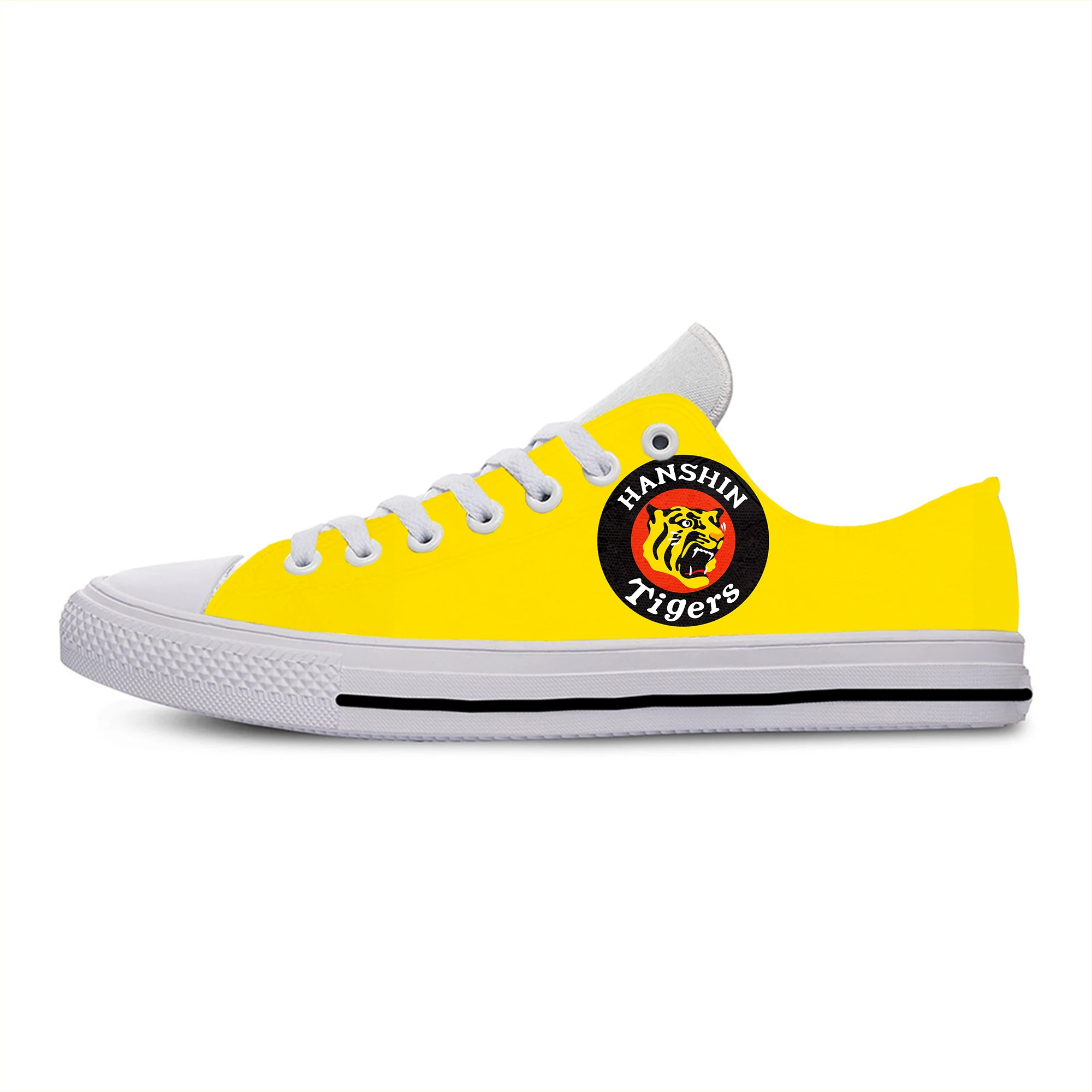 

Hanshin Tigers Sneakers Japanese Baseball Women Men Casual Shoes Women's Customized Canvas Shoes Zapatillas Hombre Shoes