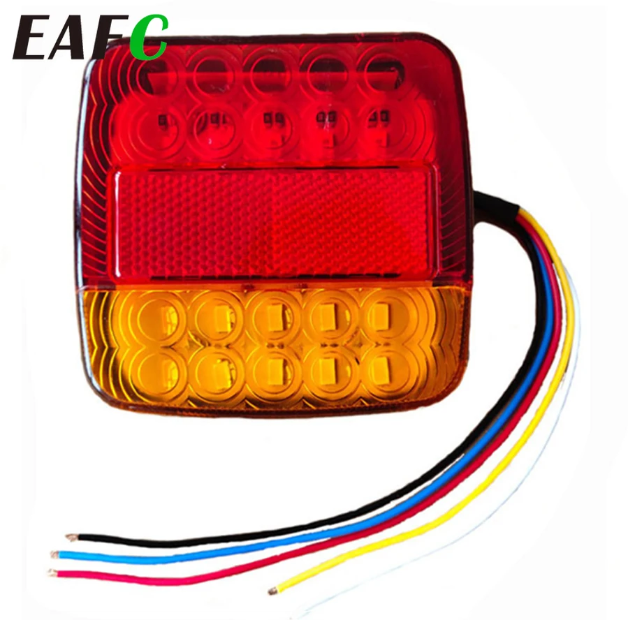 1 шт. Водонепроницаемый Автомобильный задний фонарь 20 светодиодный 12 В|Фара для