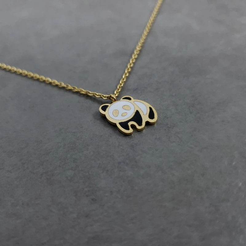 Великолепная сказка Новинка 2017 года Модные украшения Горячая Симпатичные панды