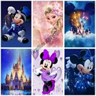 Алмазная 5D картина Микки Маус, Набор для вышивки крестиком, мозаика из квадратныхкруглых страз, Декор для дома, подарок