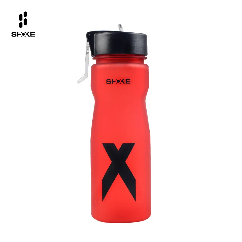 

750ml Frosted Plastic Water Bottle Tritan Portable Handle Fashion Creativity Botellas De Plastico Para Agua Tea Equipment EC50SH