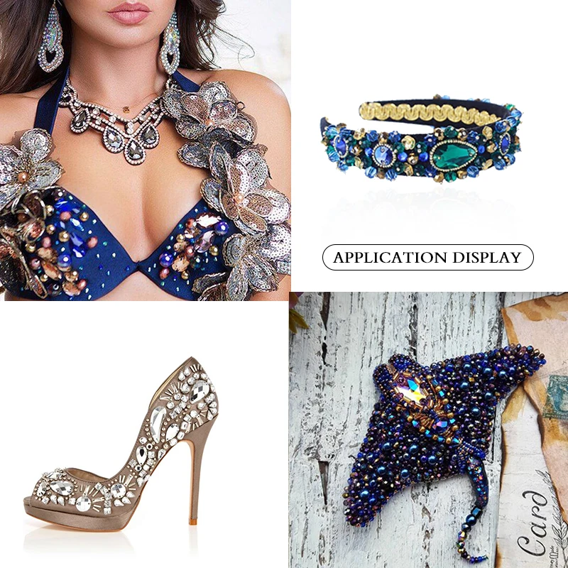 Прозрачные стразы для шитья K5 AB драгоценные камни стеклянные хрустальные