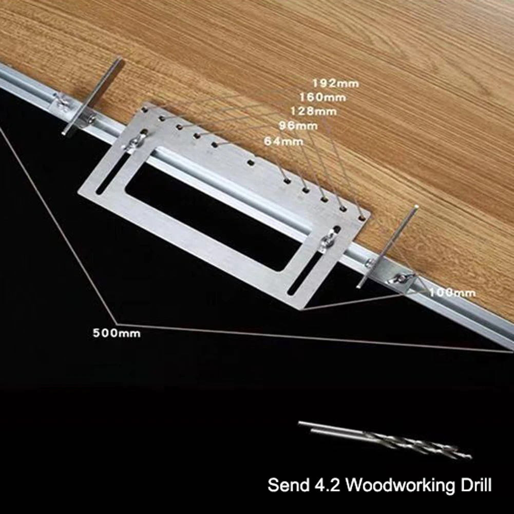 Дверной идентификатор отверстий для деревообрабатывающего инструмента шаблон