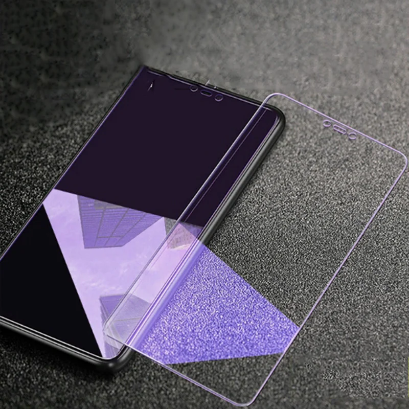 

9H Tempered Glass for VIVO V17 Pro Neo V17 Russia V15 Pro V19 Neo Anti Blue Screen Protector for VIVO V20 Pro V20SE Full Cover